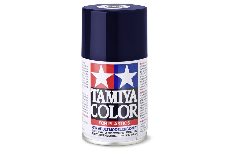 Tamiya TS-55 Dark Blue - Gloss - Acryl Spray - 100ml - Tam85055 1 - TAM85055