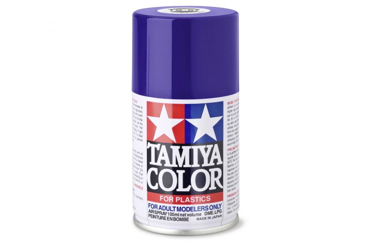 Tamiya TS-57 Blue Violet - Gloss - Acryl Spray - 100ml - Tam85057 1 - TAM85057