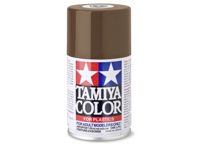 Tamiya TS-62 NATO Brown - Matt - Acryl Spray - 100ml - Tam85062 1 - TAM85062