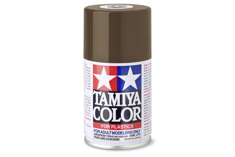 Tamiya TS-69 Linoleum Deck Brown - Matt - Acryl Spray - 100ml - Tam85069 1 - TAM85069