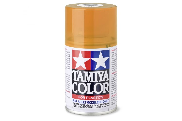Tamiya TS-73 Clear Orange Transparent - Gloss - Acryl Spray - 100ml - Tam85073 1 - TAM85073