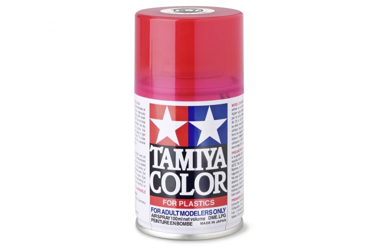 Tamiya TS-74 Clear Red Transparent - Gloss - Acryl Spray - 100ml - Tam85074 1 - TAM85074