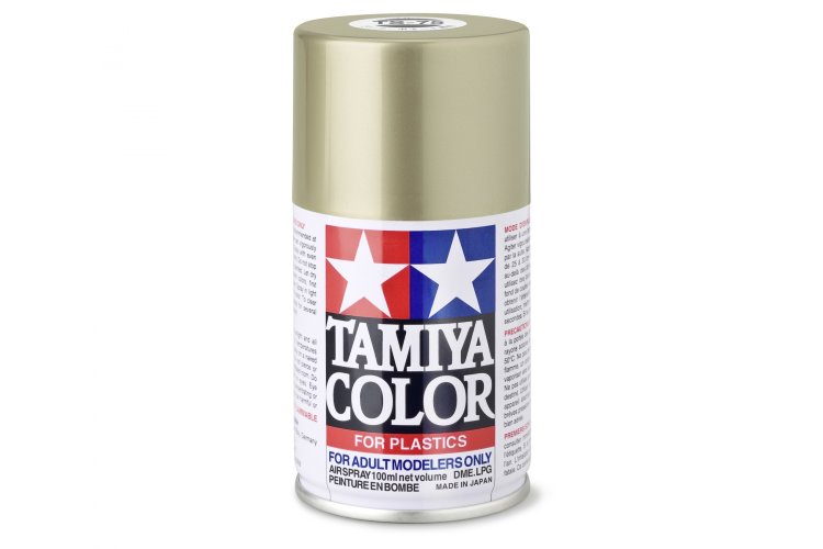 Tamiya TS-75 Champagne Gold - Gloss - Acryl Spray - 100ml - Tam85075 1 - TAM85075