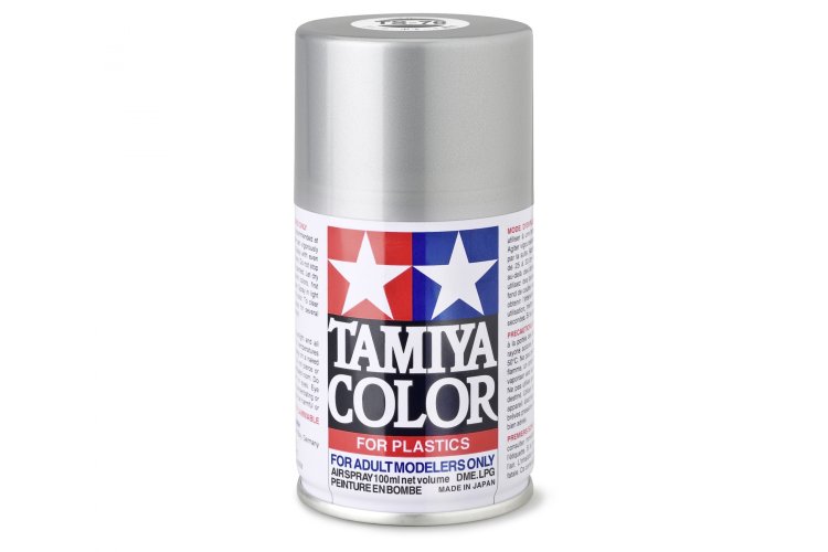 Tamiya TS-76 Mica Silver - Gloss - Acryl Spray - 100ml - Tam85076 1 - TAM85076