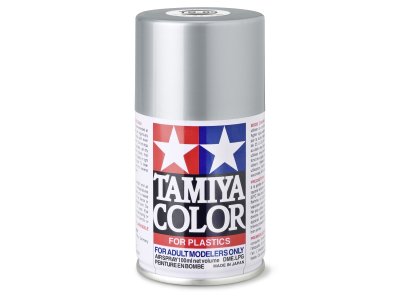 Tamiya TS-83 Silver - Metallic - Gloss - Acryl Spray - 100ml - Tam85083 1 - TAM85083