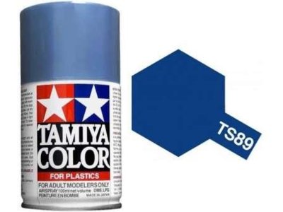 Tamiya TS-89 Pearl Blue - Gloss - Acryl Spray - 100ml - Tam85089 - TAM85089