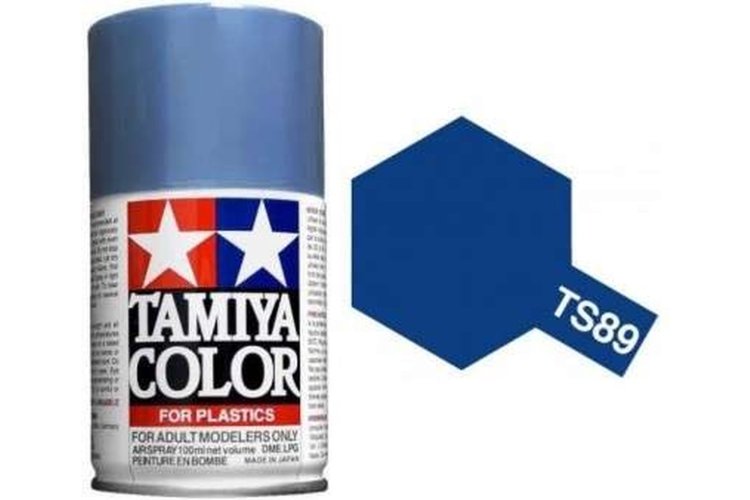 Tamiya TS-89 Pearl Blue - Gloss - Acryl Spray - 100ml - Tam85089 - TAM85089