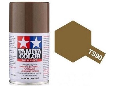 Tamiya TS-90 Brown JGSDF - Matt - Acryl Spray - 100ml - Tam85090 1 - TAM85090