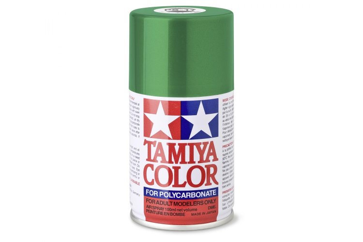 Tamiya PS-17 Metallic Groen voor Lexan/Polycarbonaat &ndash; Glans &ndash; Acrylspray &ndash; 100ml - Tam86017 2 - TAM86017