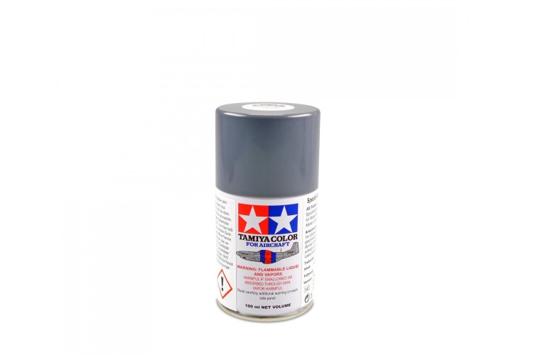 Tamiya AS-27 Flat Gunship Grijs 2 - Matt - Lak Spray - 100 ml - Tam86527 2 - TAM86527