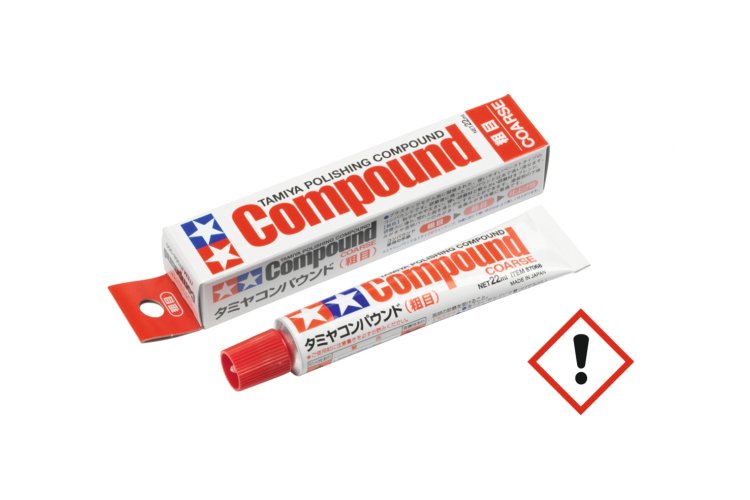 Tamiya 87068 Polishing Compound (Course) 22ml - Tam87068 polishing compound coarse 300087068 en 00 1 - TAM87068-XS