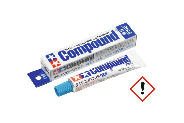 Tamiya 87069  Polishing Compound (Fine) 22ml - Tam87069 xs - TAM87069-XS