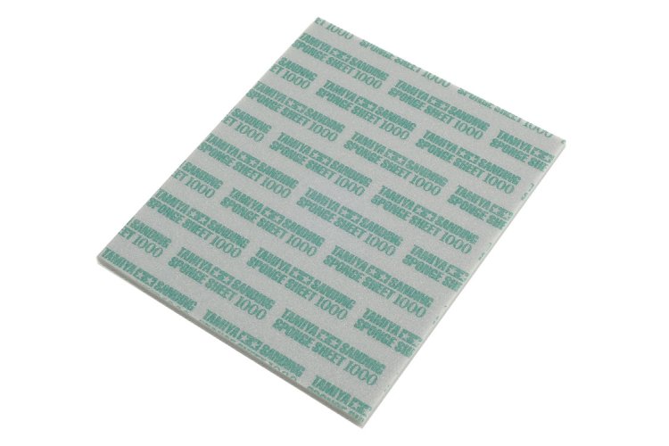 Tamiya 87149 Sanding Sponge Sheet #1000 - Tam87149 1 - TAM87149-XS