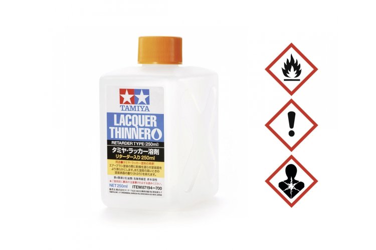 Tamiya 87194 LP Lacquer Thinner Retarder 250ml - Tam87194 - TAM87194