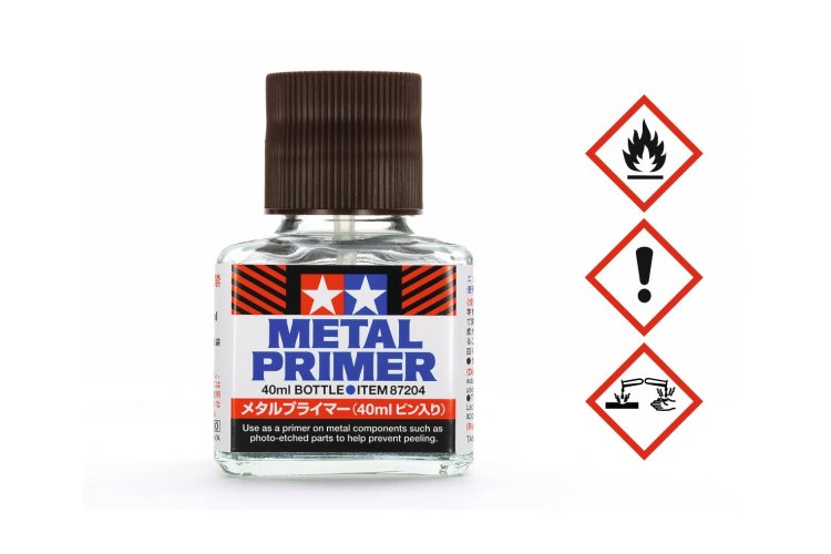 Tamiya 87204 Bottled Metal Primer - 40ml - Tam87204 - TAM87204