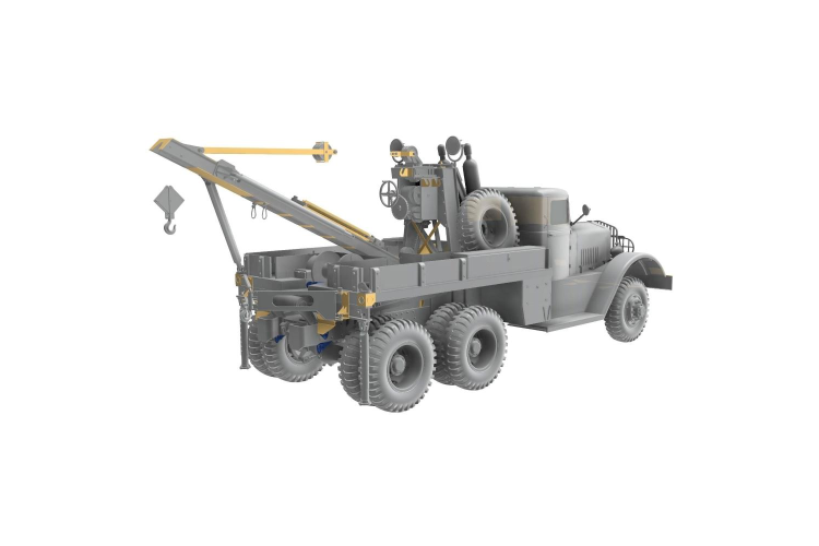 1:35 Thunder Model 35011 Ward LaFrance M1000 Series 3 - Heavy Military Recovery Truck - Thm35011 4 - THM35011