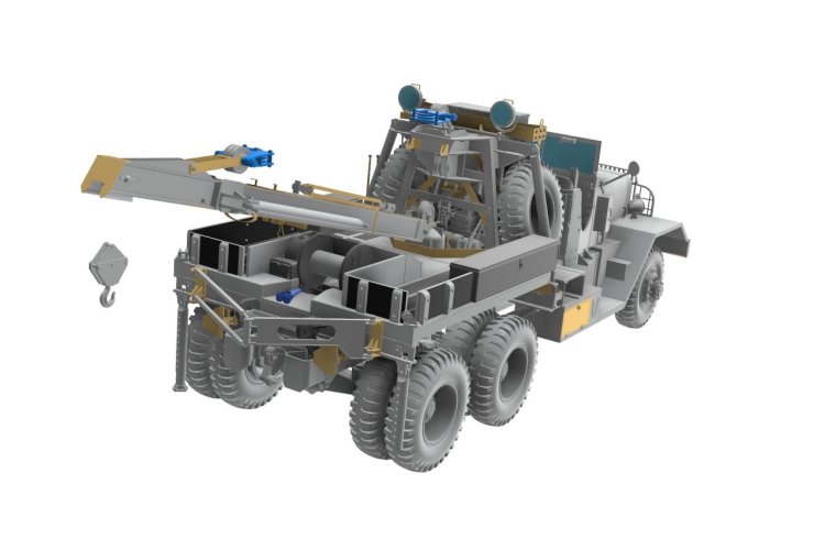 1:35 Thunder Model 35013 US Heavy Wrecker Kenworth Model 573 M1A1 - Amerikaanse Truck - Thm35013 6 - THM35013