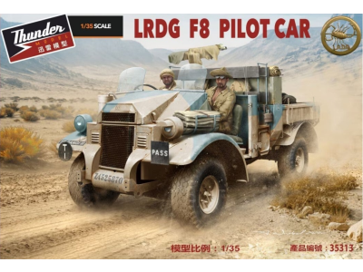 1:35 Thunder Model 35313 LRDG F8 Pilot Car WWII - Britse Verkenningswagen - Thm35313 1 - THM35313