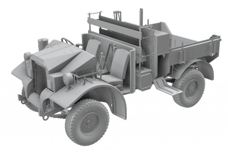 1:35 Thunder Model 35313 LRDG F8 Pilot Car WWII - Britse Verkenningswagen - Thm35313 6 - THM35313