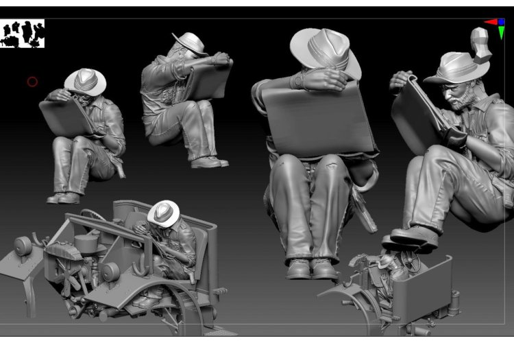 1:35 Thunder Model 35314 LRDG F8 Pilot Car WWII - Limited Bonus Edition - Britse Verkenningswagen - Thm35314 15 - THM35314