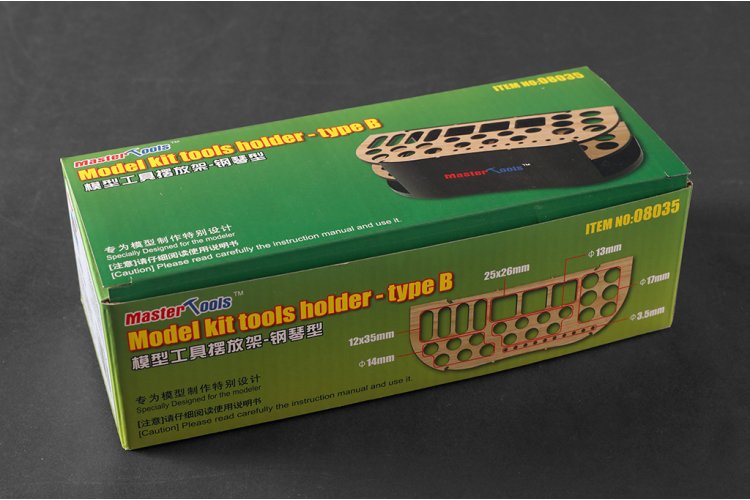 MasterTools 08035 Gereedschapshouder voor Modelbouw en Hobby - Type B - Tmt08035 1 - TMT08035