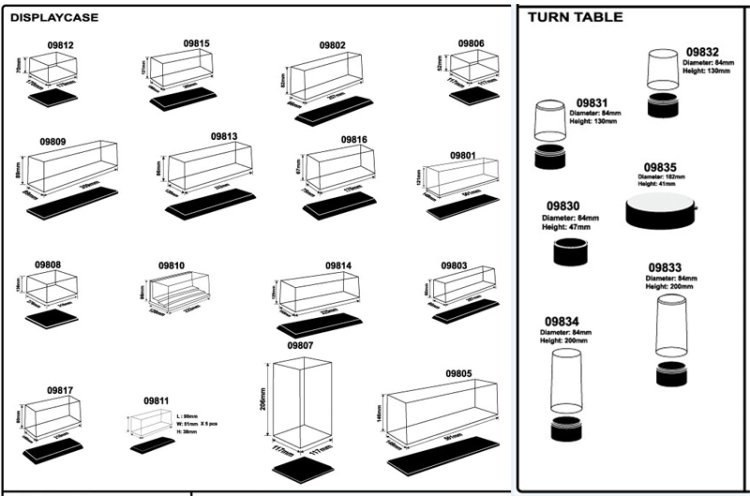 MasterTools 09818 Display Case 111x61x63 mm (2pc!) - Tmt09818 3 - TMT09818