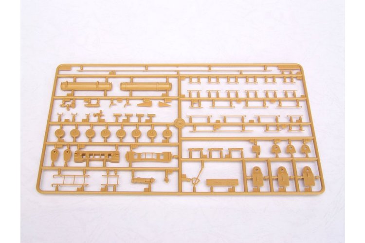 1:35 Trumpeter 00209 M&ouml;rser Karl-Ger&auml;t 040/041 on Railway Transport Wagon WWII &ndash; German Heavy Mortar - Tru00209 28 - TRU00209