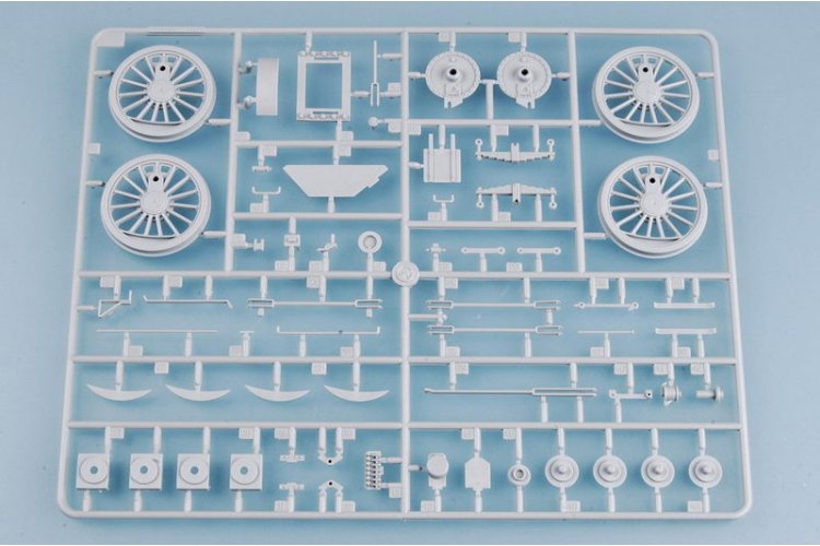 1:35 Trumpeter 00210 Baureihe 52 met Steifrahmentender WWII - Duitse Stoomlocomotief - Tru00210 19 - TRU00210
