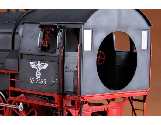 1:35 Trumpeter 00210 Baureihe 52 met Steifrahmentender WWII - Duitse Stoomlocomotief - Tru00210 32 - TRU00210
