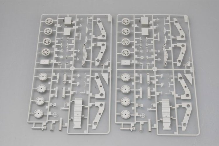 1:35 Trumpeter 00211 MAZ-537G met MAZ/ChMZAP-5247G Oplegger Intermediate Type - Sovjet Zware Transporttruck - Tru00211 18 - TRU00211