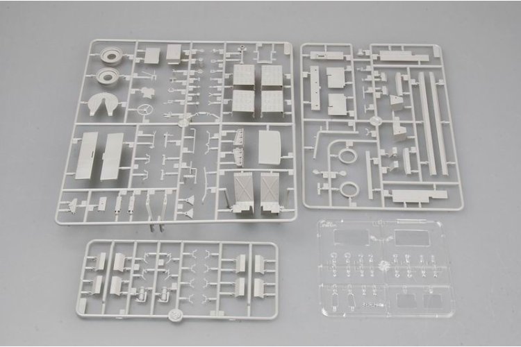 1:35 Trumpeter 00211 MAZ-537G met MAZ/ChMZAP-5247G Oplegger Intermediate Type - Sovjet Zware Transporttruck - Tru00211 19 - TRU00211