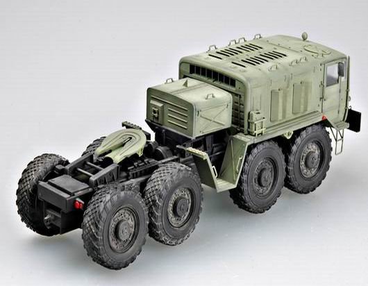 1:35 Trumpeter 00211 MAZ-537G met MAZ/ChMZAP-5247G Oplegger Intermediate Type - Sovjet Zware Transporttruck - Tru00211 4 - TRU00211