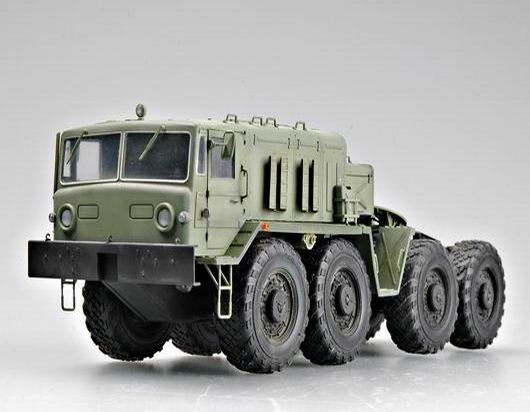 1:35 Trumpeter 00211 MAZ-537G met MAZ/ChMZAP-5247G Oplegger Intermediate Type - Sovjet Zware Transporttruck - Tru00211 5 - TRU00211