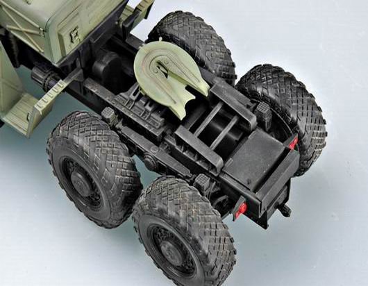 1:35 Trumpeter 00211 MAZ-537G met MAZ/ChMZAP-5247G Oplegger Intermediate Type - Sovjet Zware Transporttruck - Tru00211 6 - TRU00211