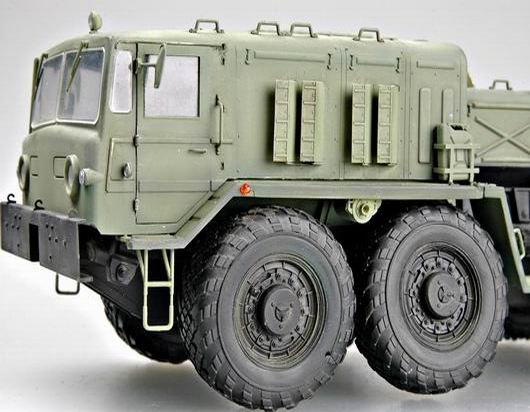 1:35 Trumpeter 00211 MAZ-537G met MAZ/ChMZAP-5247G Oplegger Intermediate Type - Sovjet Zware Transporttruck - Tru00211 8 - TRU00211