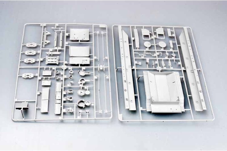 1:35 Trumpeter 00212 MAZ-537G met MAZ/ChMZAP-5247G Oplegger Late Production Type - Sovjet Zware Transporttruck - Tru00212 11 - TRU00212