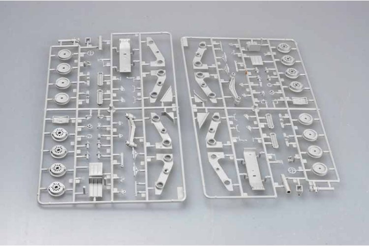1:35 Trumpeter 00212 MAZ-537G met MAZ/ChMZAP-5247G Oplegger Late Production Type - Sovjet Zware Transporttruck - Tru00212 12 - TRU00212