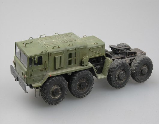 1:35 Trumpeter 00212 MAZ-537G met MAZ/ChMZAP-5247G Oplegger Late Production Type - Sovjet Zware Transporttruck - Tru00212 6 - TRU00212