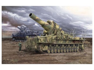 1:35 Trumpeter 00215 M&ouml;rser Karl-Ger&auml;t 040/041 WWII &ndash; German Heavy Mortar - Tru00215 1 - TRU00215