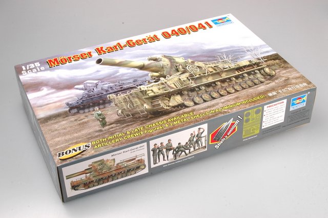 1:35 Trumpeter 00215 M&ouml;rser Karl-Ger&auml;t 040/041 WWII &ndash; German Heavy Mortar - Tru00215 2 - TRU00215