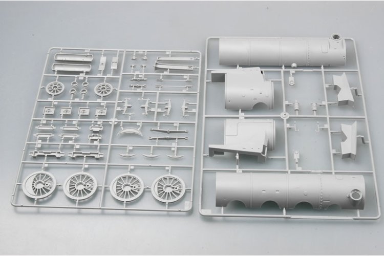 1:35 Trumpeter 00217 Dampflokomotive BR86 WWII - Duitse Stoomlocomotief - Tru00217 19 - TRU00217