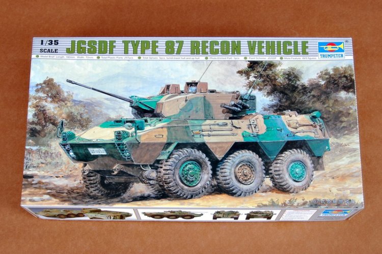 1:35 Trumpeter 00327 JGSDF Type 87 Recon Vehicle &ndash; Japanese Reconnaissance Vehicle - Tru00327 2 - TRU00327
