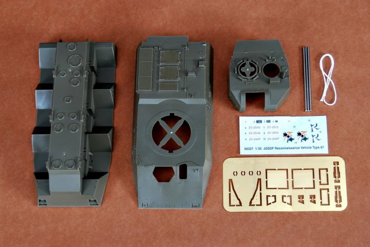 1:35 Trumpeter 00327 JGSDF Type 87 Recon Vehicle &ndash; Japanese Reconnaissance Vehicle - Tru00327 4 - TRU00327