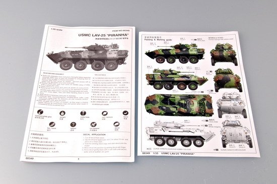1:35 Trumpeter 00349 USMC LAV-25 Piranha - Amerikaans Pantservoertuig - Tru00349 3 - TRU00349