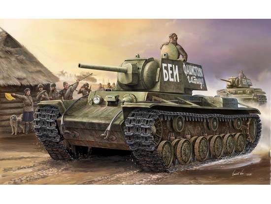 1:35 Trumpeter 00356 KV-1 Model 1941 / KV Small Turret WWII - Sovjet Zware Tank - Tru00356 1 - TRU00356