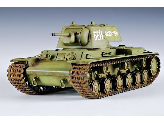 1:35 Trumpeter 00356 KV-1 Model 1941 / KV Small Turret WWII - Sovjet Zware Tank - Tru00356 17 - TRU00356