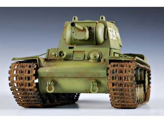 1:35 Trumpeter 00356 KV-1 Model 1941 / KV Small Turret WWII - Sovjet Zware Tank - Tru00356 18 - TRU00356