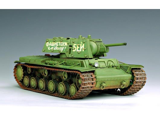1:35 Trumpeter 00357 KV-1 s Ekranami WWII - Sovjet Zware Tank - Tru00357 14 - TRU00357