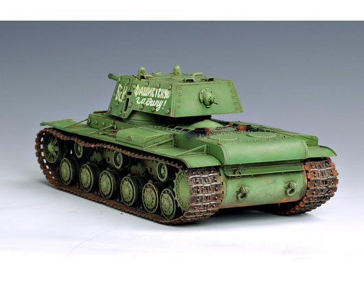 1:35 Trumpeter 00357 KV-1 s Ekranami WWII - Sovjet Zware Tank - Tru00357 15 - TRU00357