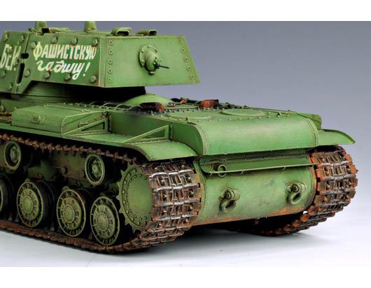 1:35 Trumpeter 00357 KV-1 s Ekranami WWII - Sovjet Zware Tank - Tru00357 18 - TRU00357